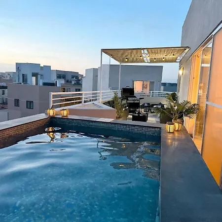 Appartement Luxury Penthouse With Pool & Terrace For 6 Guests Tal-Hriereb